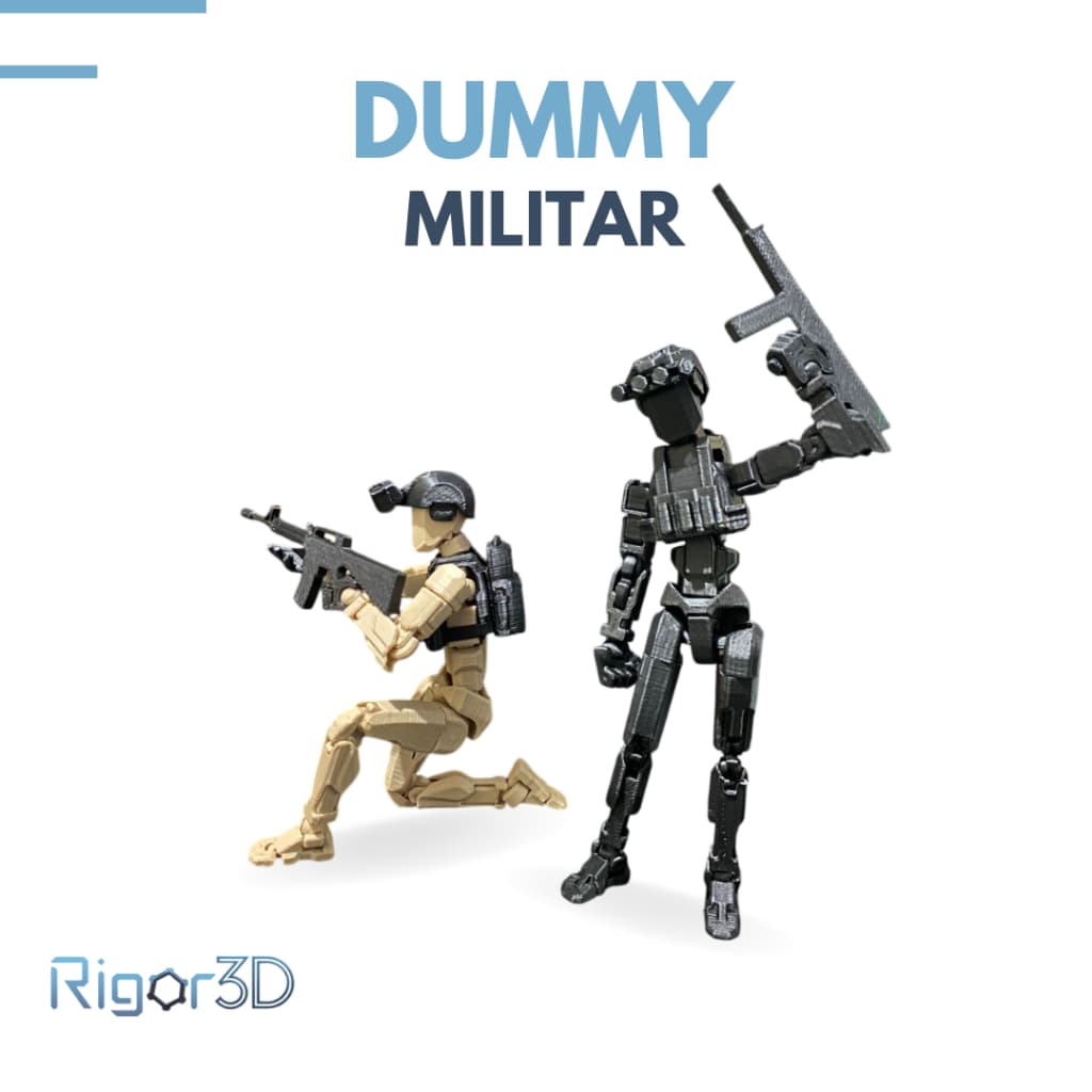 Dummy Militar Articulado