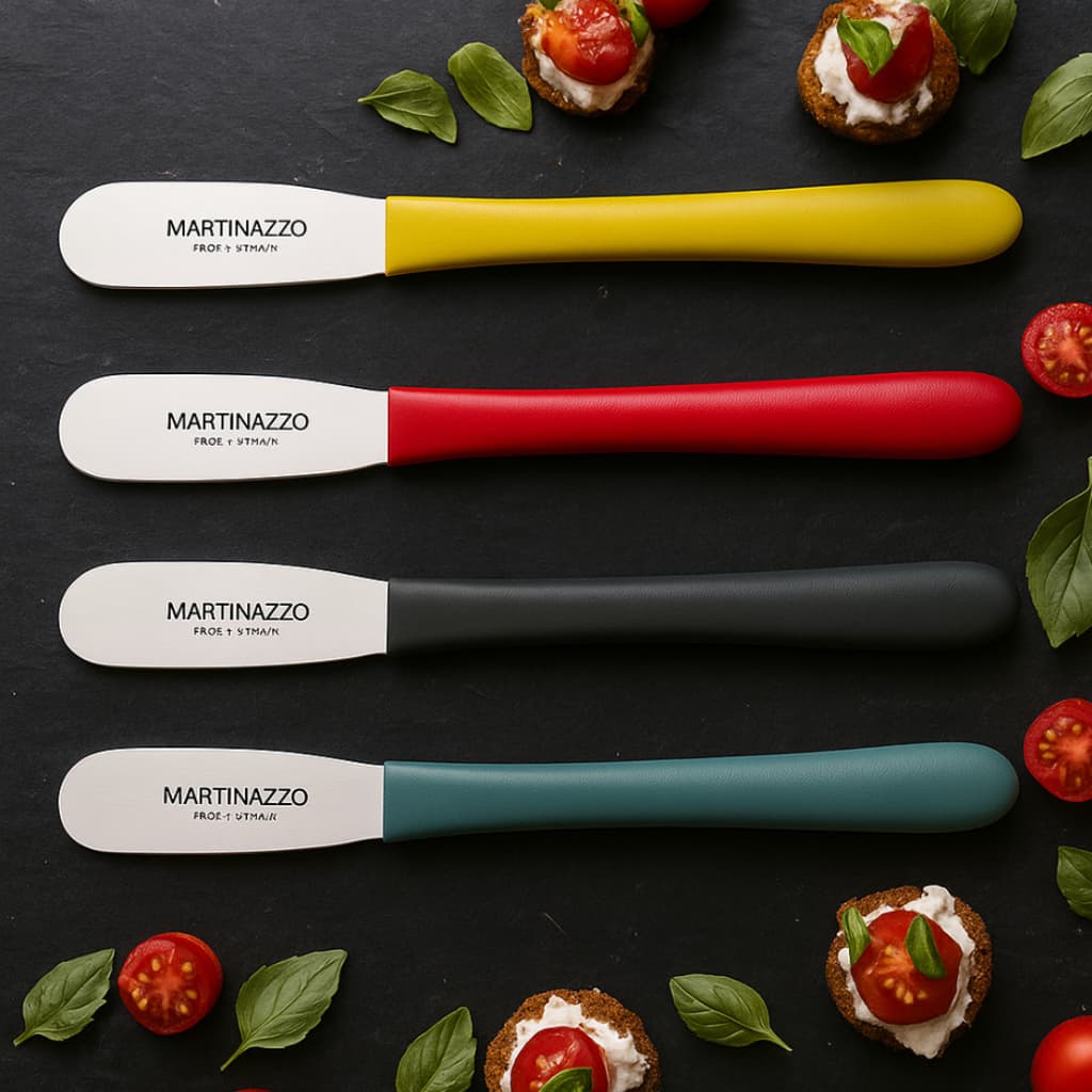 6 Espátula Inox para Manteiga Requeijão Margarina Geleia para Queijo Aço Inox Servir Café da Manhã