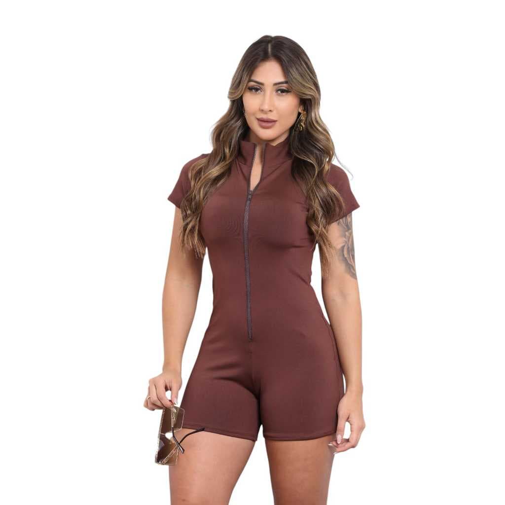 Macaquinho natação Short ginástica Fitness piscina Feminino