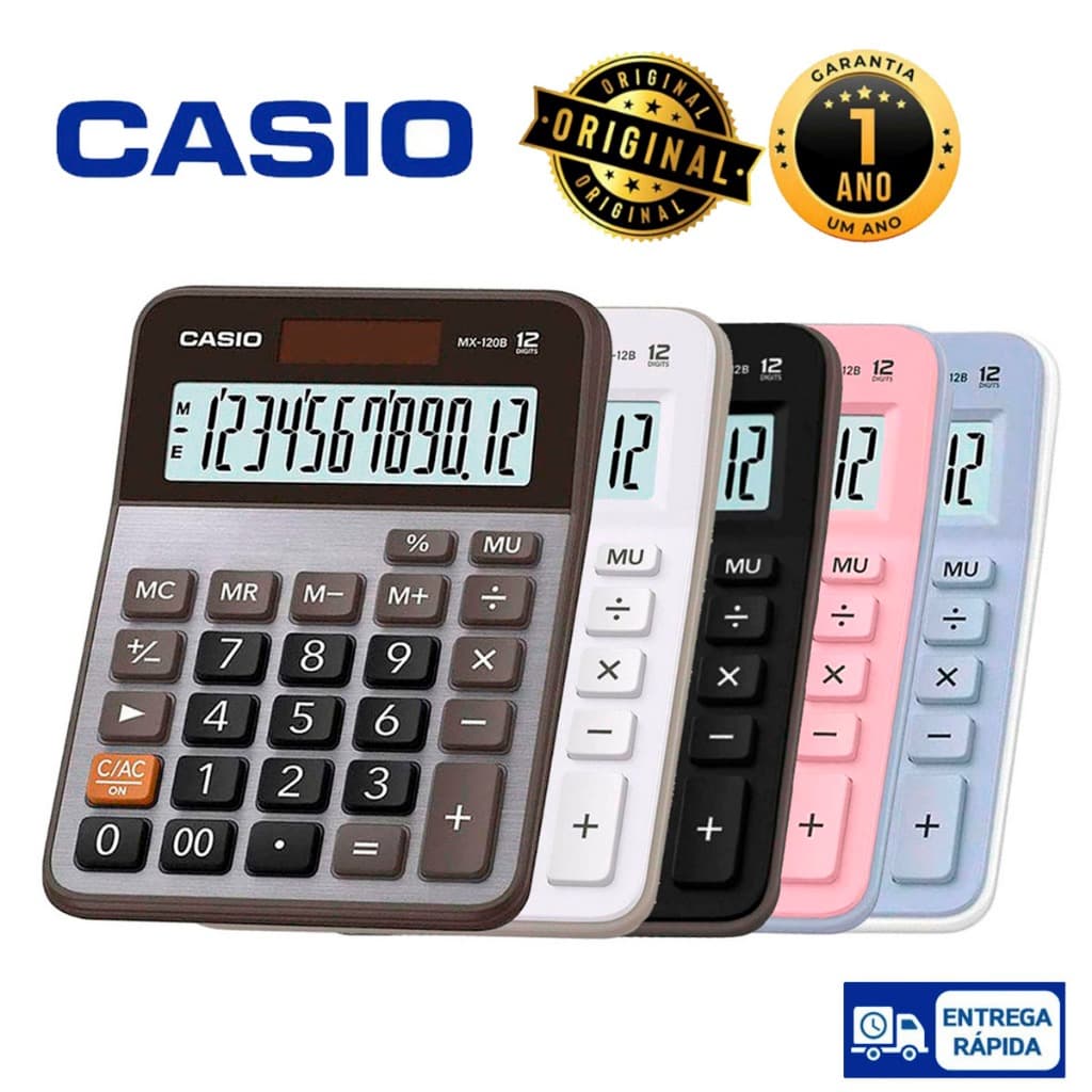 Calculadora de Mesa MX - 12B 12 Dígitos Original