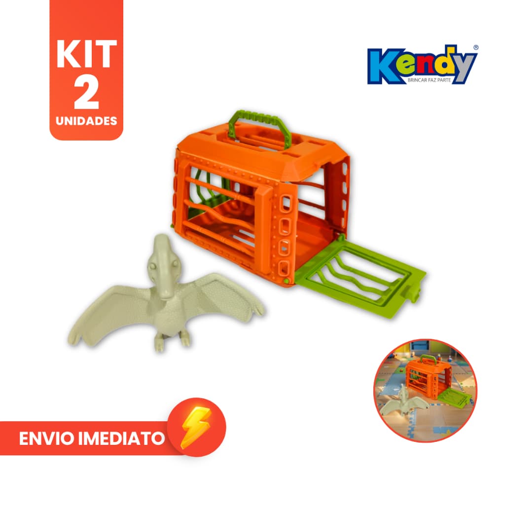 Kit de Brinquedo Jaula Dino