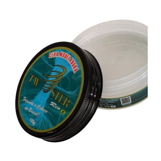 Cera Modeladora Twister Rio 120g | Pomada para Modelar, Fixar e Finalizar Cabelos