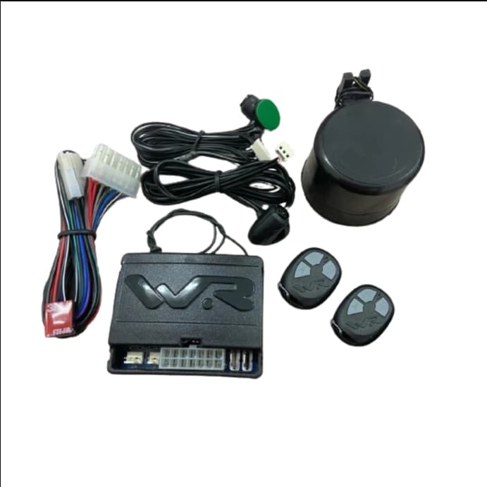 Alarme Veicular Wr Com Dois Controles Para Qualquer Carro