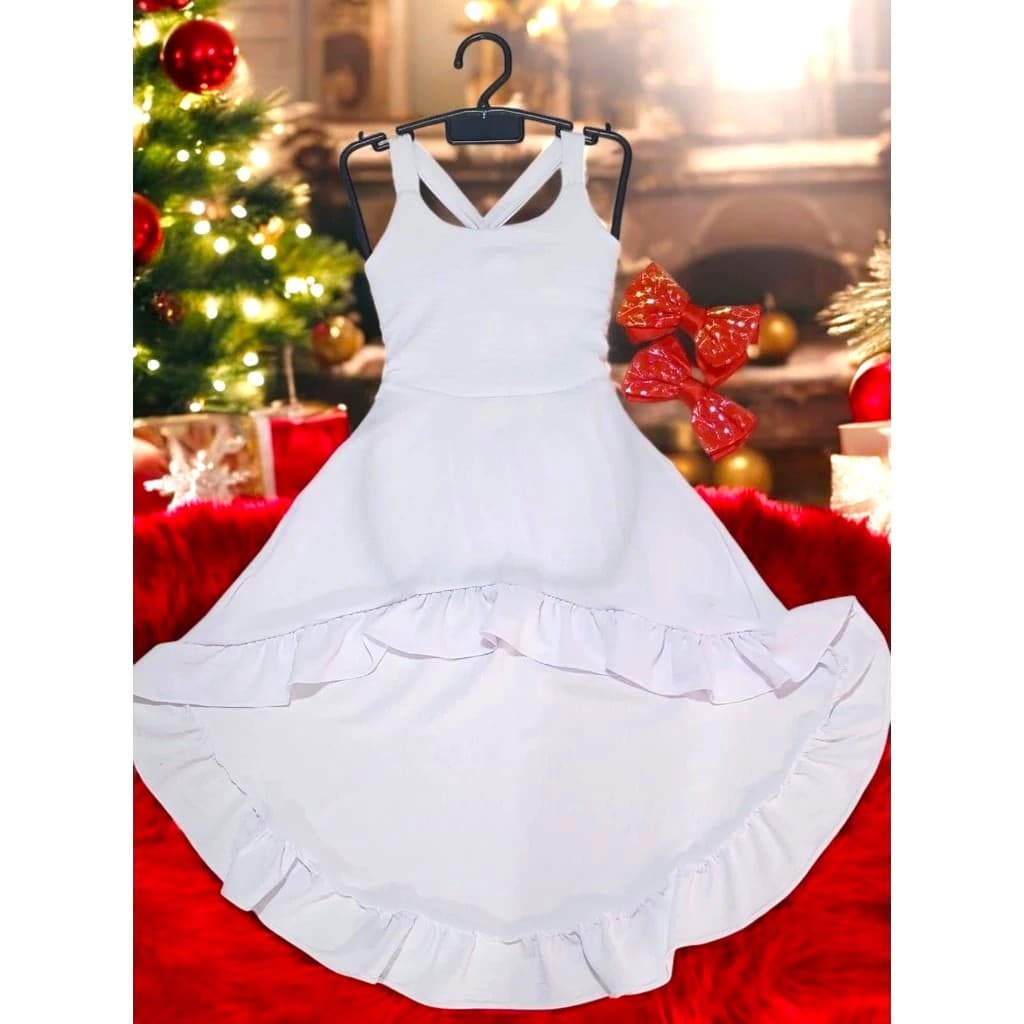 vestido infantil luxo