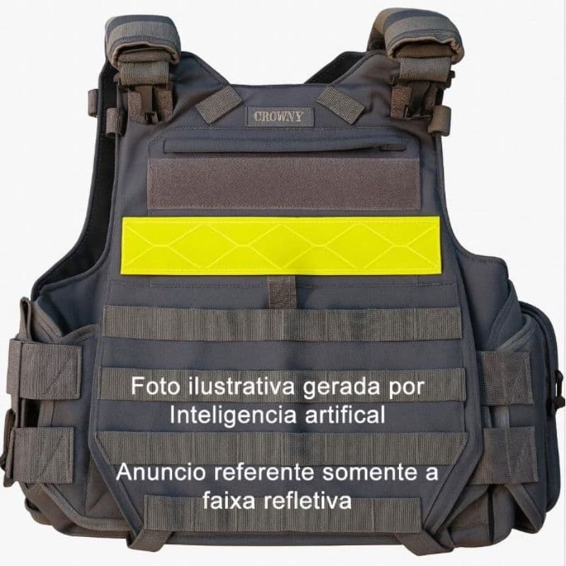 Faixa refletiva (PAR) para colete tático