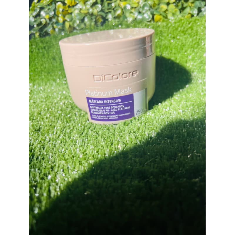 Máscara Platinum Mask DiColore – Matização e Brilho para Loiros e Grisalhos