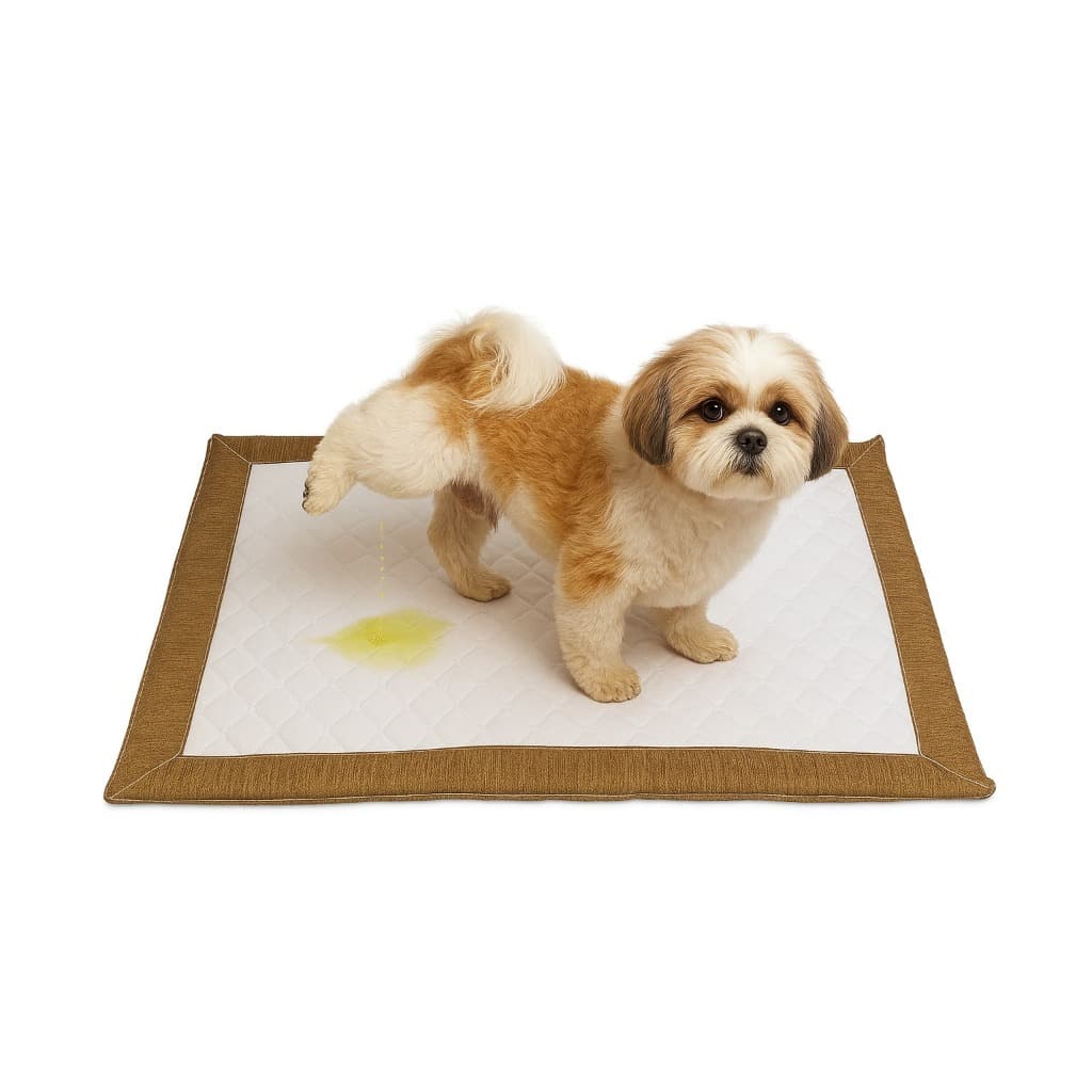 Tapete Higiênico para Pet Lavável  Reutilizável Impermeável Branco Pequeno Médio e Grande