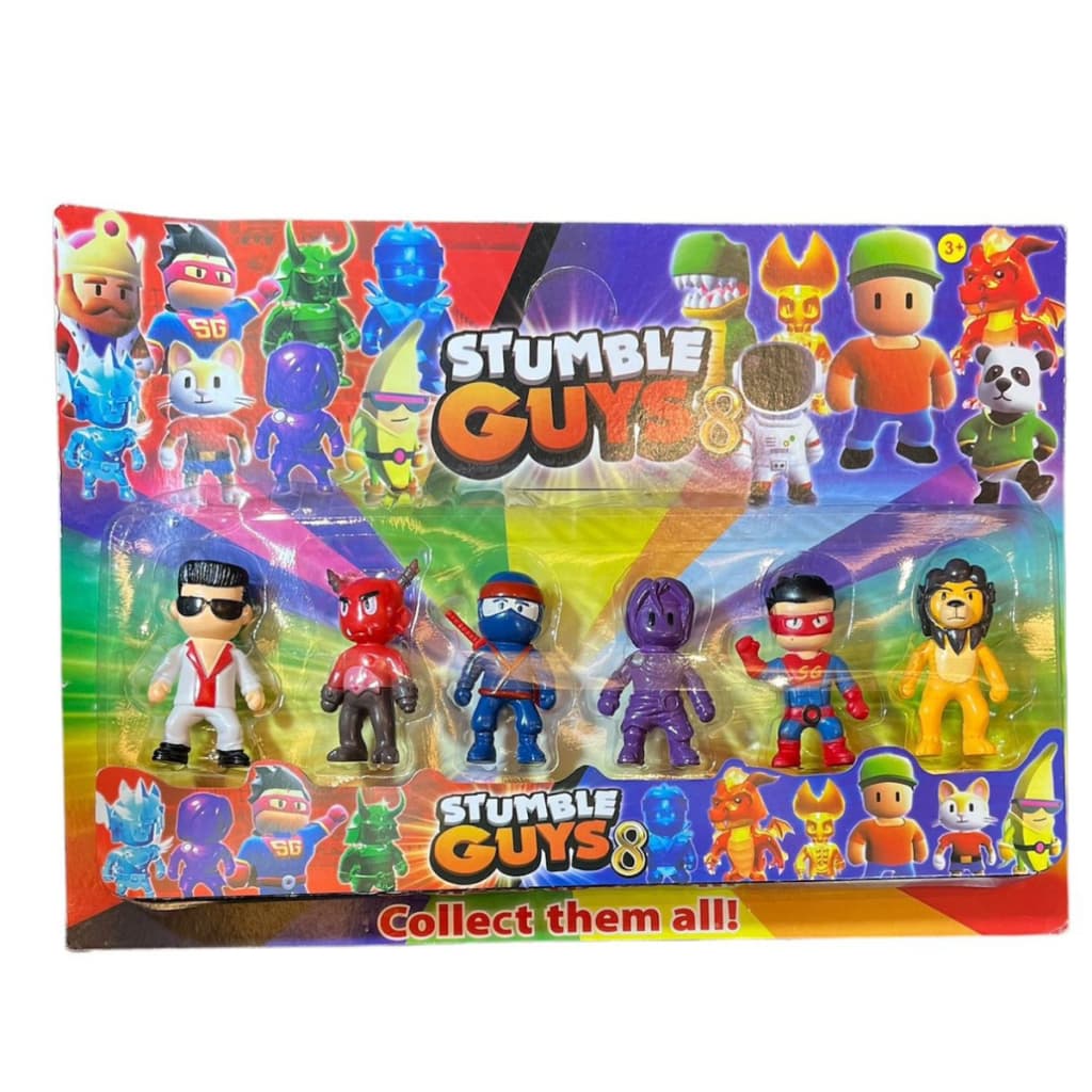 Stumble Guys Especiais Cartela Bonecos