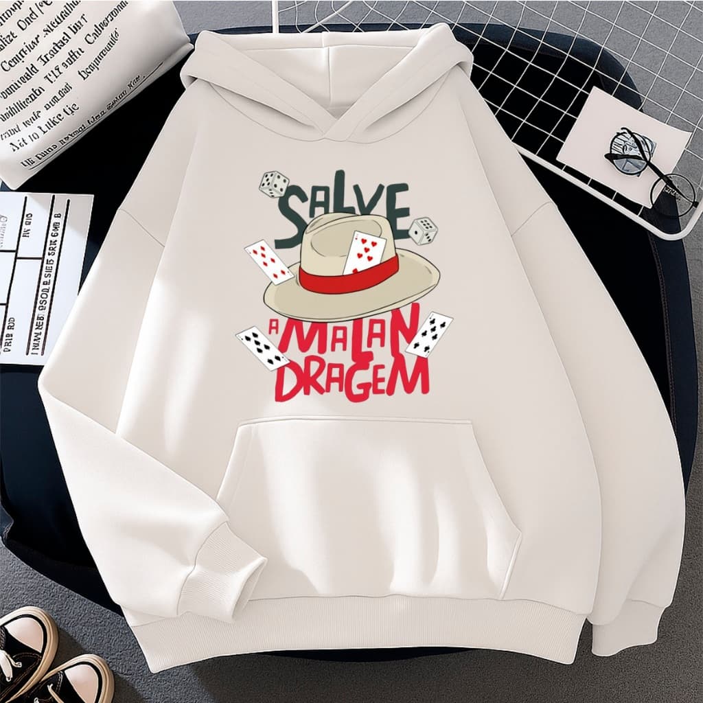 Moletom Canguru Capote C/Capuz Premium Unissex Jaqueta Blusa Casual Salve A Malandragem Seu Zé Candomblé Umbanda