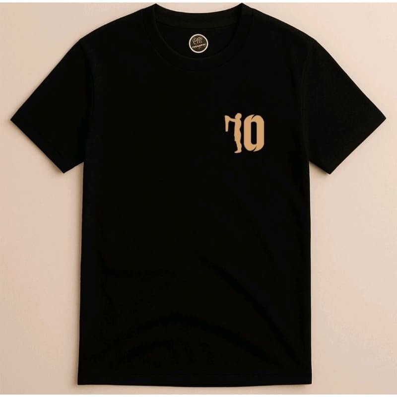 Camisa infantil e juvenil masculina Lionel Messi 100%Algodão