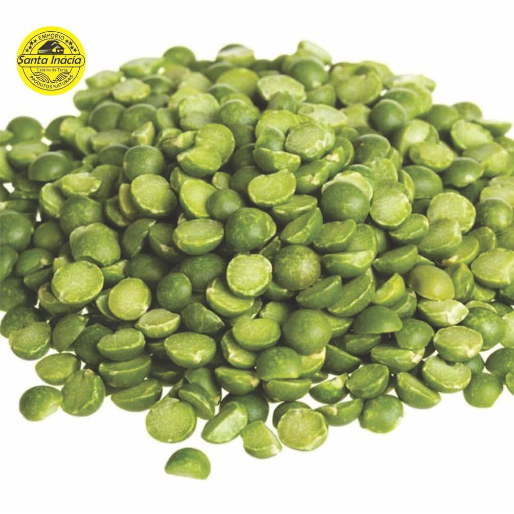 Ervilha Partida Canadense 1Kg Atacado com Laudo de Qualidade 500g