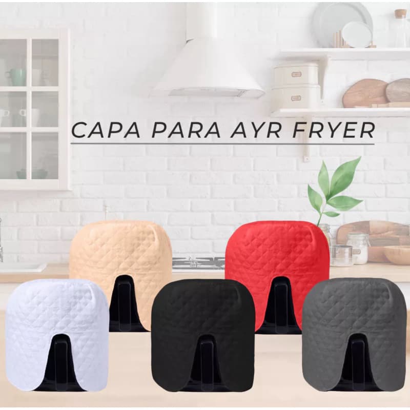 Capa Air Fryer 3,5 a 4L Fritadeira Elétrica Protetora Cozinha