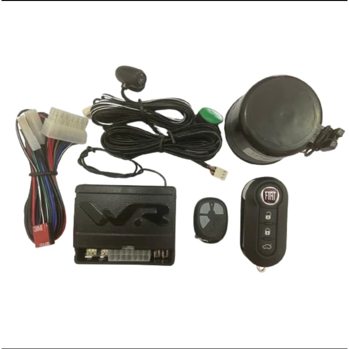Alarme Veicular Wr Chave Canivete Tipo Fiat + controle Reserva