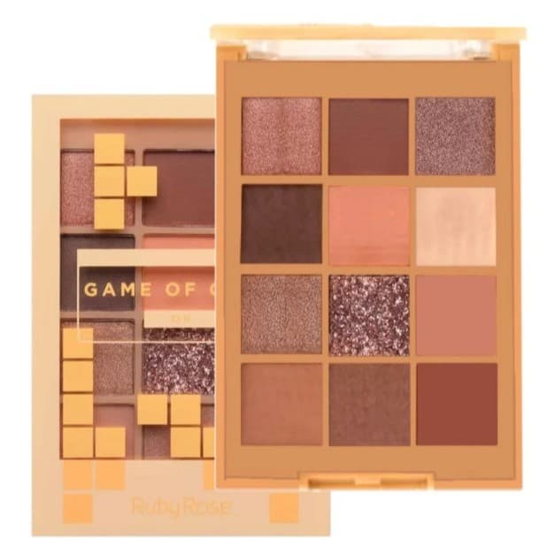 RUBY ROSE PALETA VERSATIL GAME OF GOLD 12 TONS DE SOMBRA 6,82G