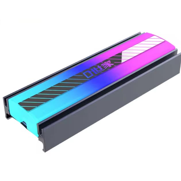 Dissipador Argb Teucer Para Ssd M.2 Nvme Modelo 4194