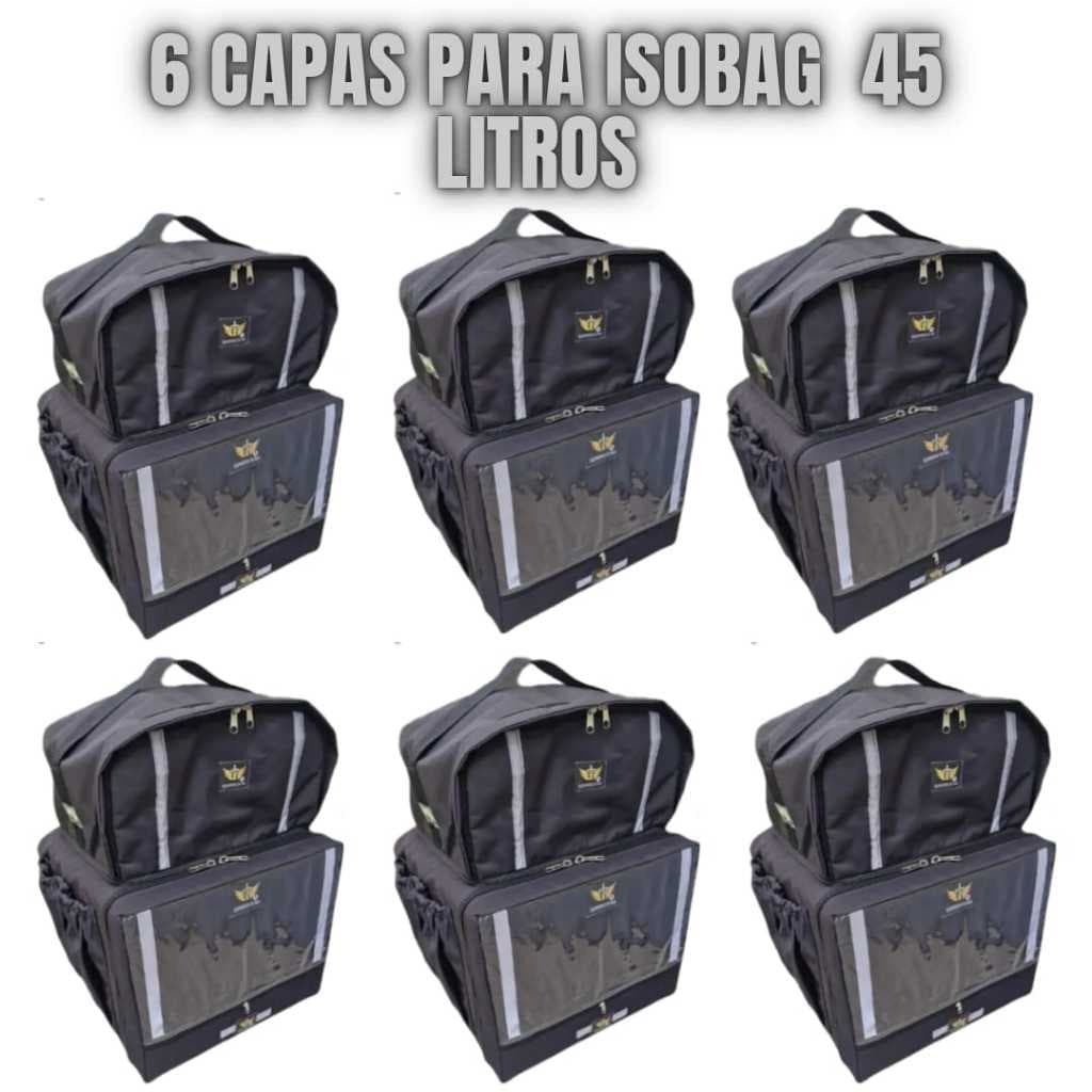 06 CAPA PRETA DE ISOBAG 45 LITROS