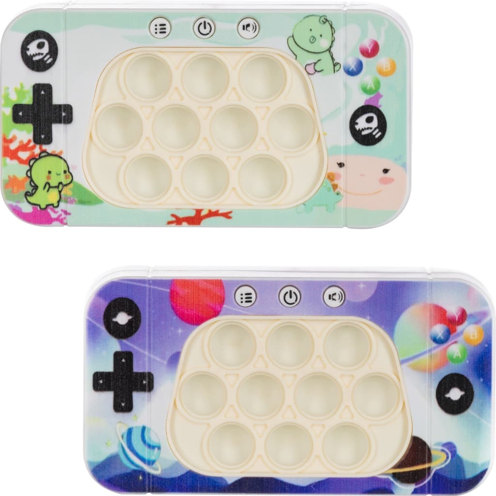 Kit 2 Pop it Eletrônico Infantil Joystick Menino