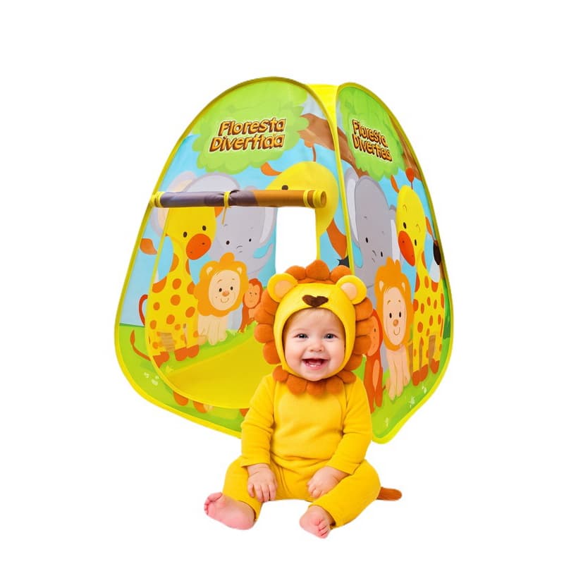 Toca Infantil Barraca Selva Divertida Casinha Menino Menina