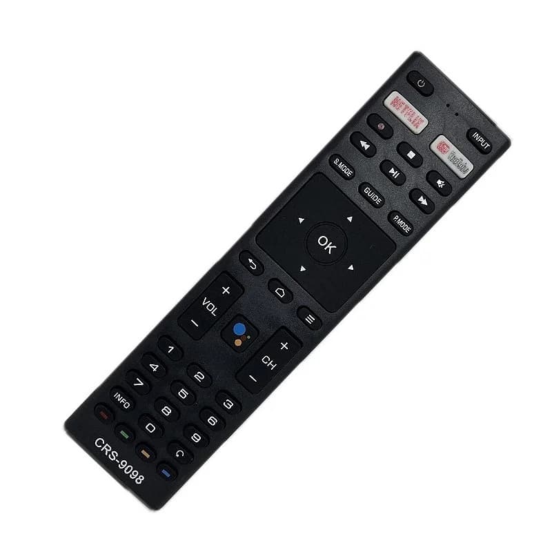Controle Remoto Compativel Tv Smart JVC Com Teclas Netflix / Youtube LT-65VA6900 FBG-9098