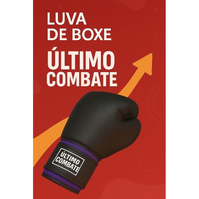 luva de boxe muay thai (par) ultimo combate