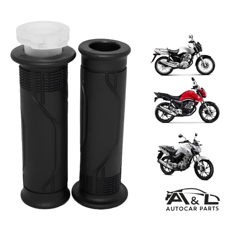 Par Manopla Com Roldana Do Acelerador Honda Titan Cargo 150