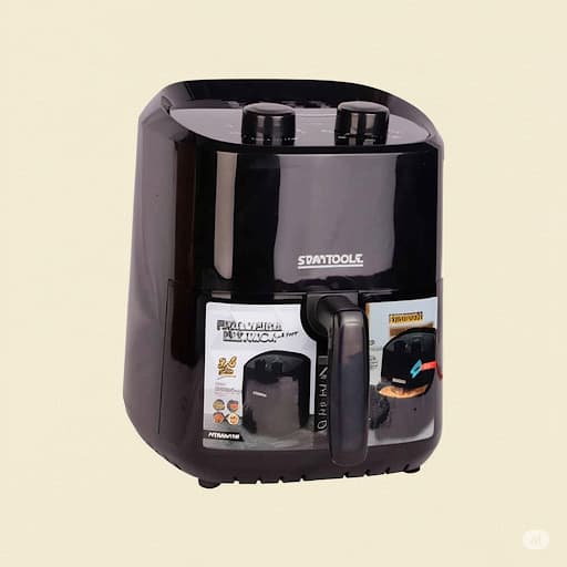 Fritadeira Elétrica Air Fryer 127V Preto Sem Óleo - 3,4 Litros