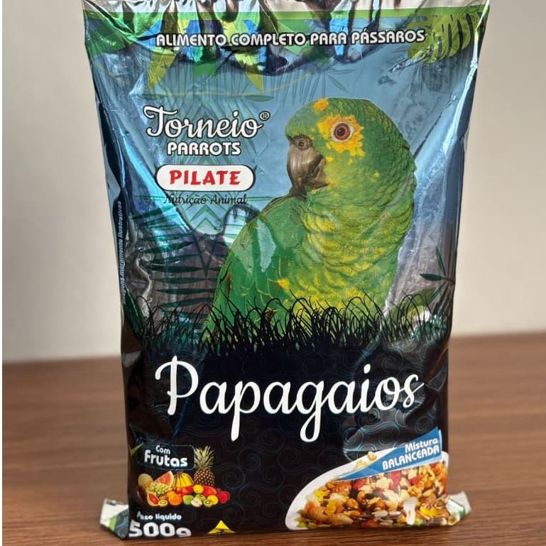 Ração Papagaio com Frutas - 500g /Val. 09/05/26