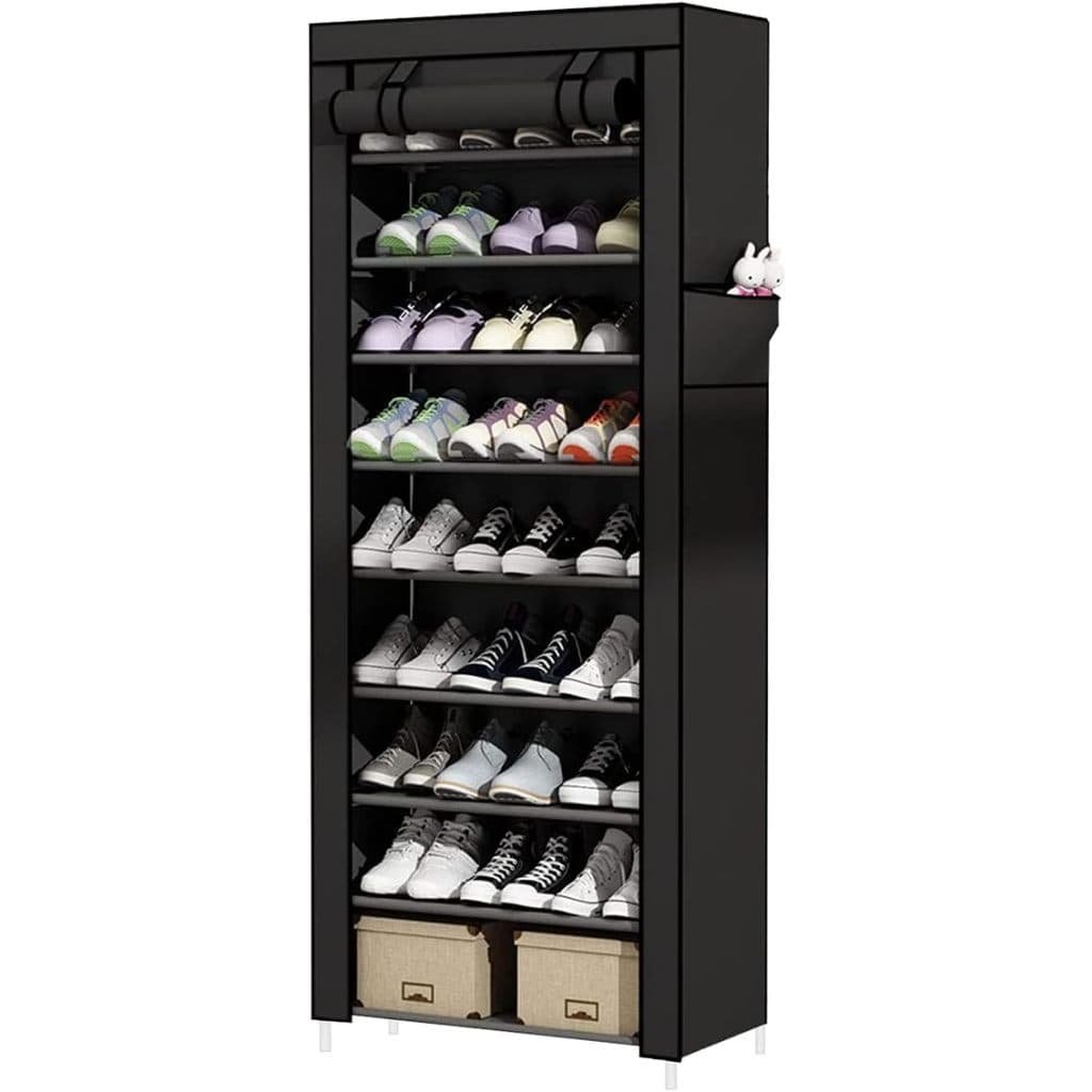 Sapateira com 9 Prateleiras para Organizar Calçados e Objetos Desmontável Vertical