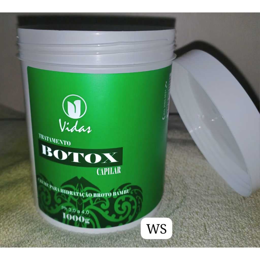 Hidratação Botox Capilar Broto de Bambu 1 kg Vidas