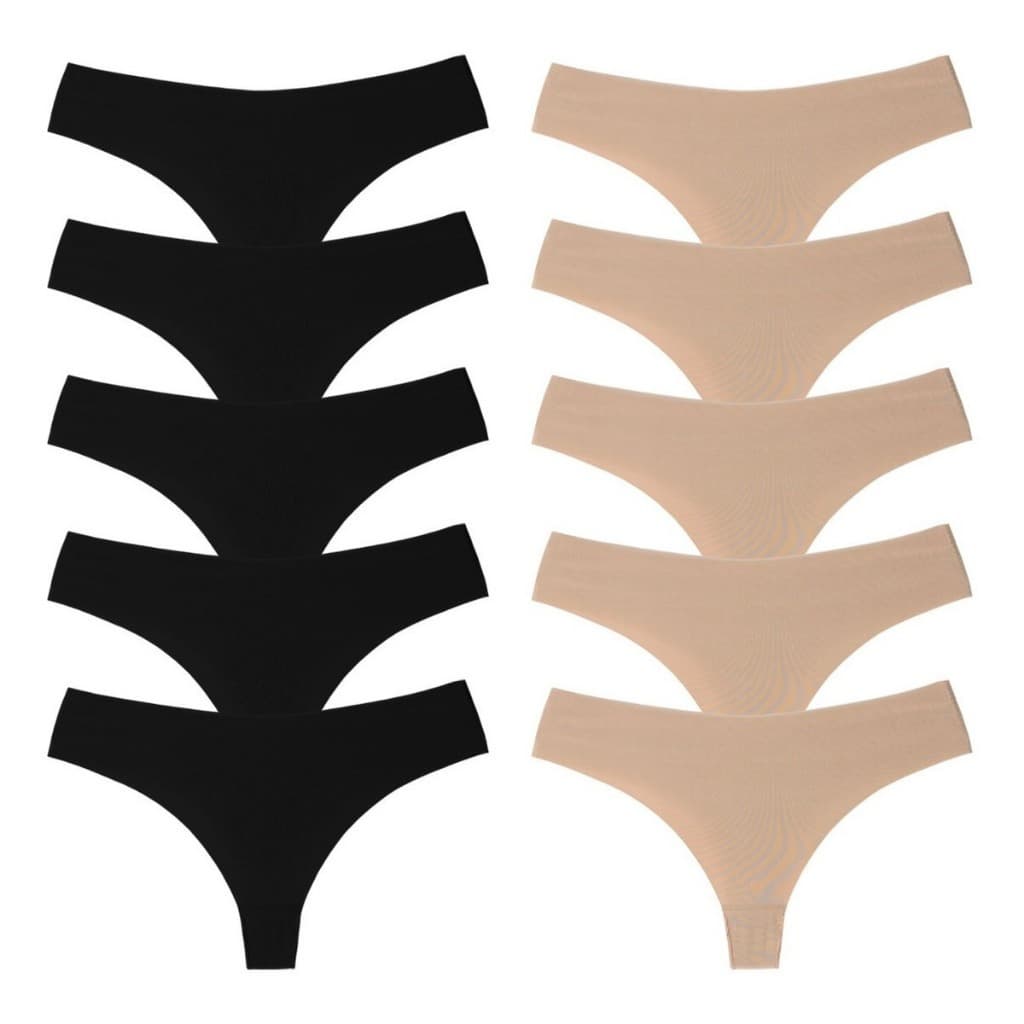 Promoção Kit Calcinha Conforto  Corte a Laser sem costura Tanga não marca
