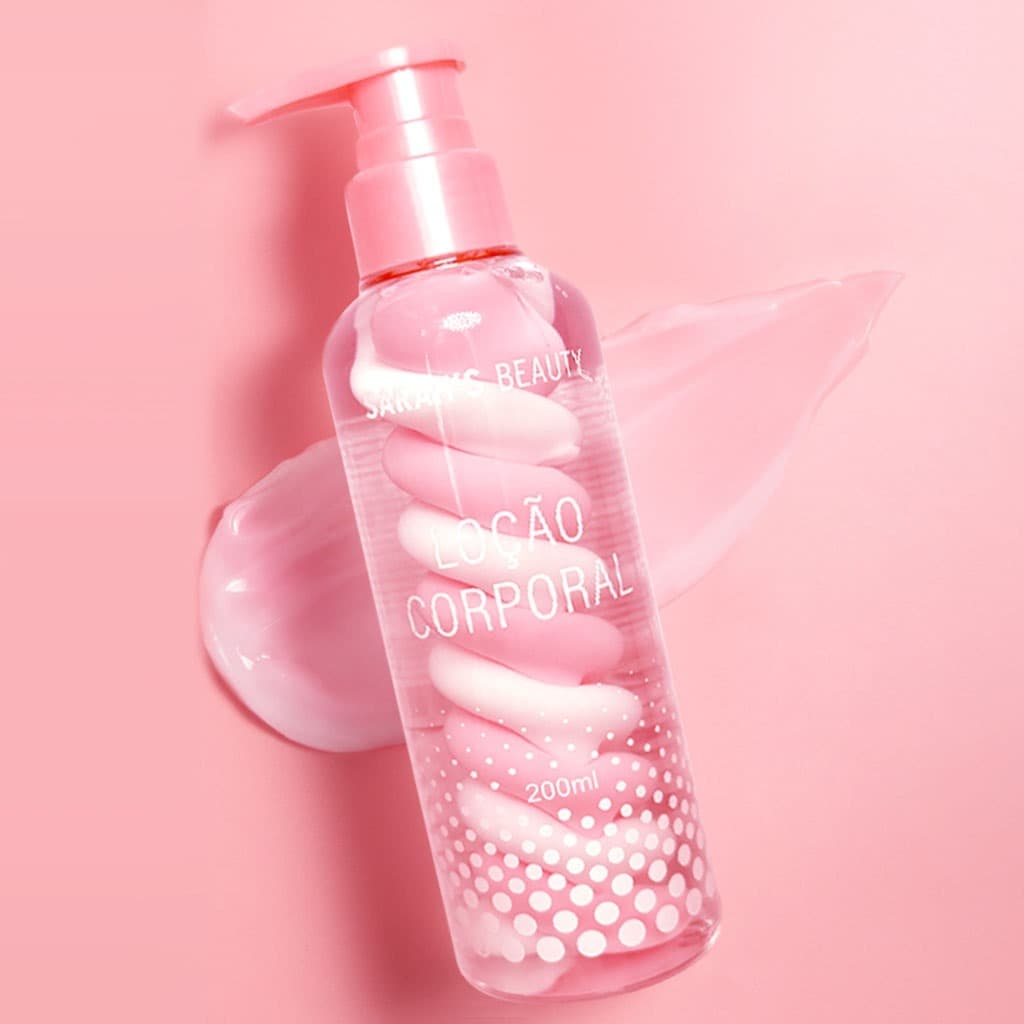 Loção Corporal de Marshmallow Hidratação e Perfume Suave 200ml Sarah´S Beauty