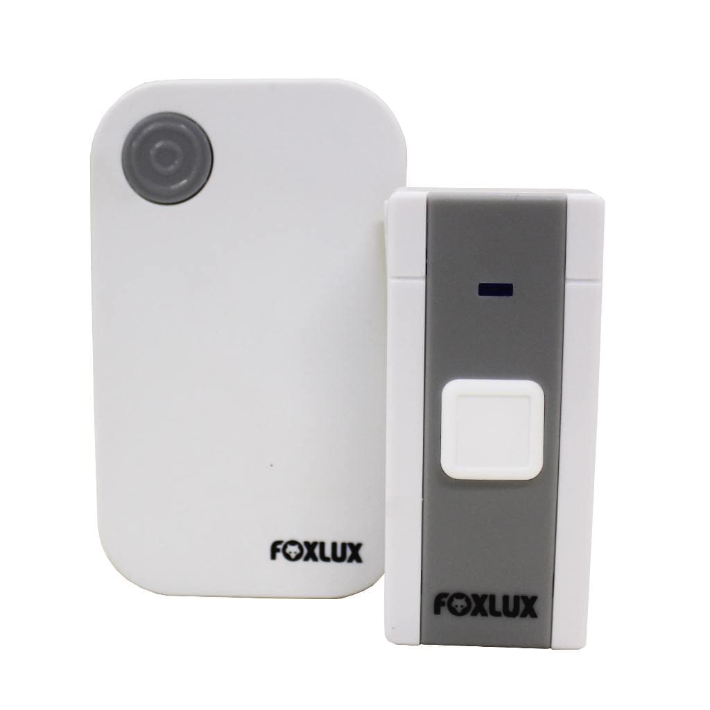 Campainha sem fio branca Foxlux