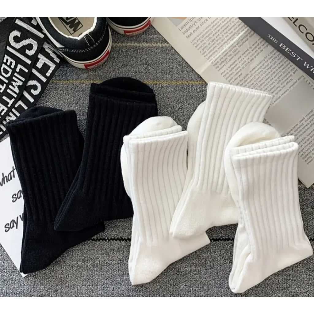 Kit de 3, 6, 12 ou 15 Pares de Meias Masculino/Feminino Cano Alto Sport.  * ENVIO EM ATÉ 24 HORAS*