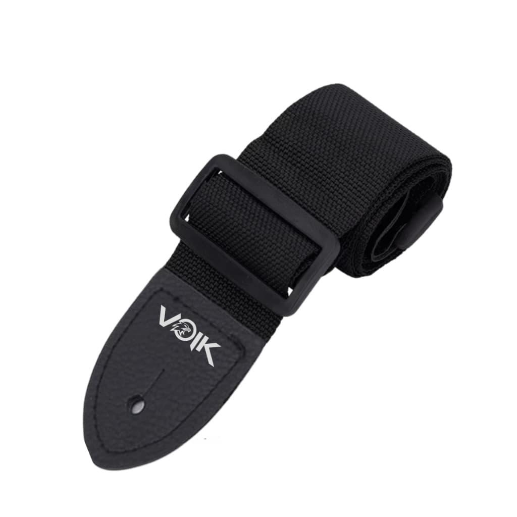 Correia Simples Para Guitarra Violão Nylon Voik BK-2000