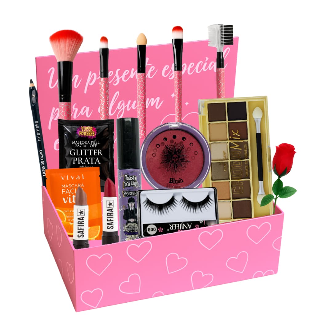 Kit Maquiagem Completo Profissional Paleta Melhores Pinceis Produtos