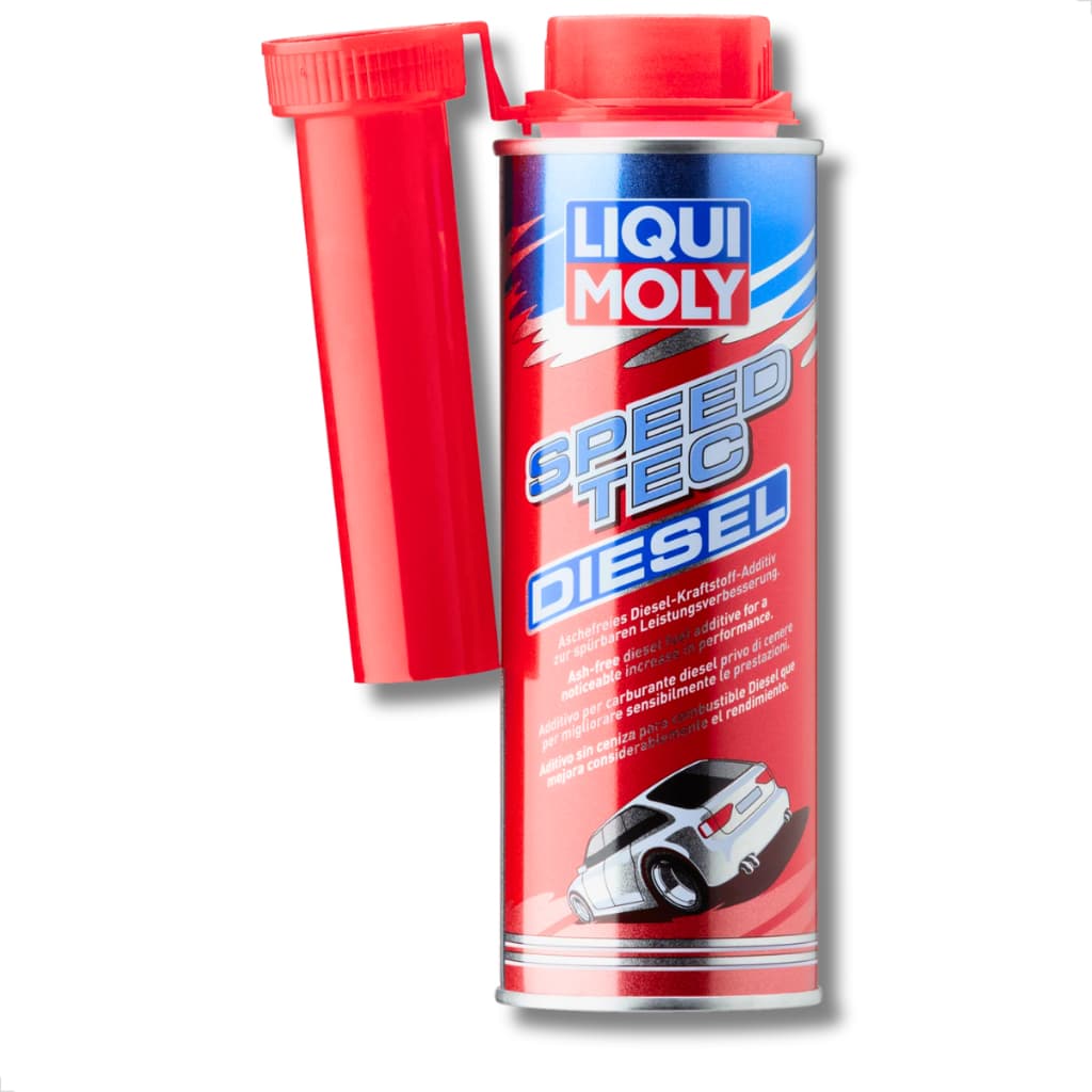 Aditivo Diesel Via Tanque Liqui Moly Speed Tec Diesel Melhora Aceleração e Limpa Bicos Injetores