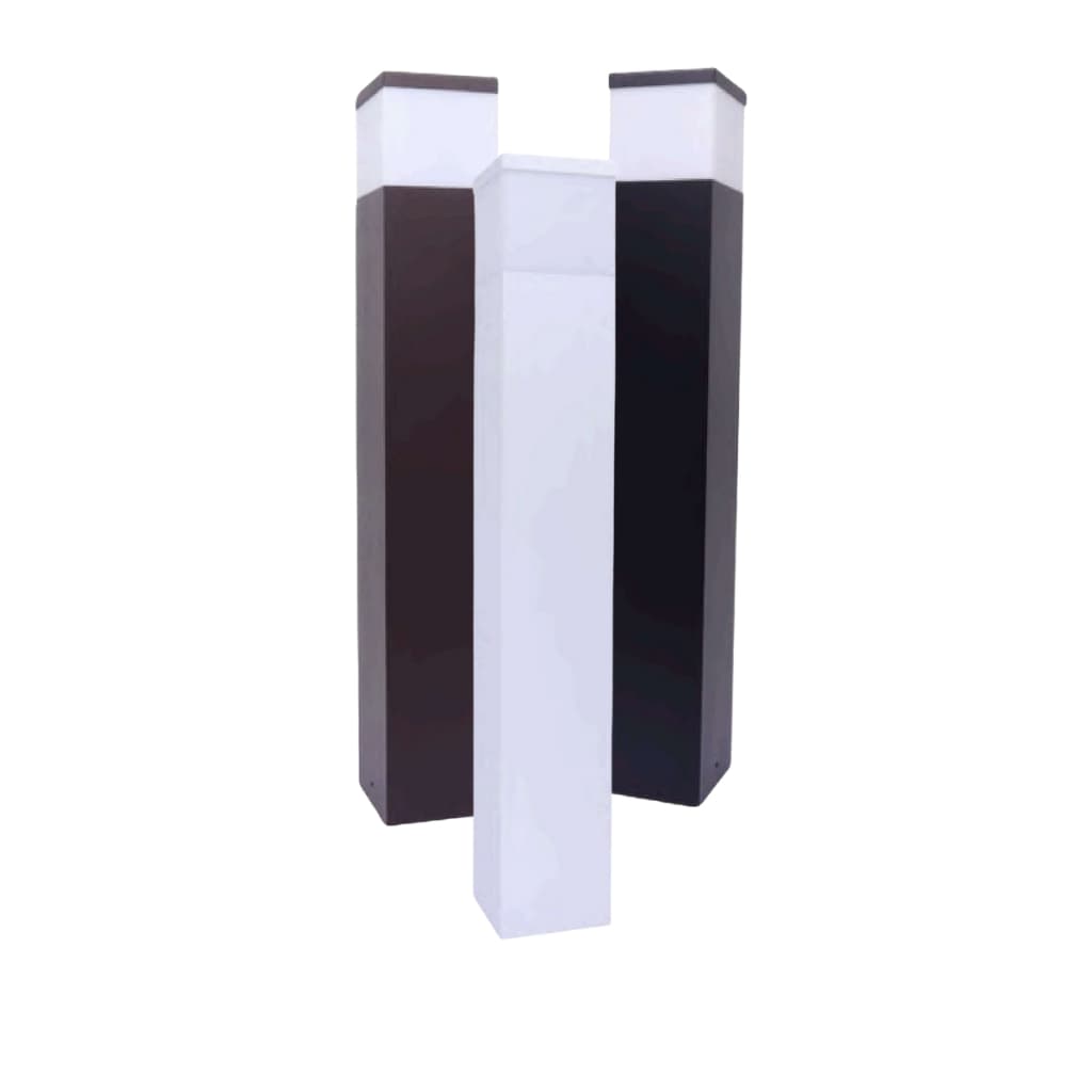 Poste Balizador 50 Cm Alumínio Chão Jardim Piso Solo Deck
