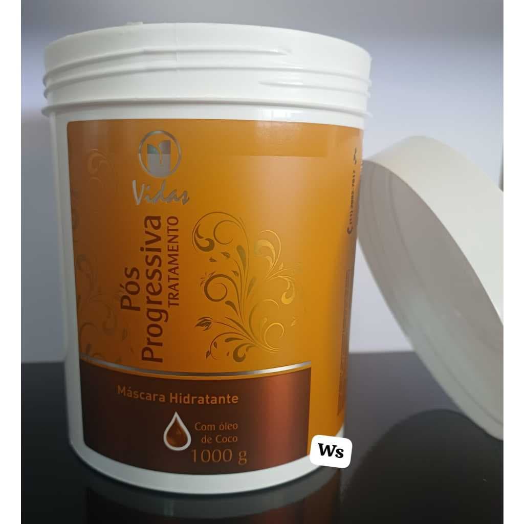 Máscara Hidratante Pós Progressiva Tratamento 1kg Vidas