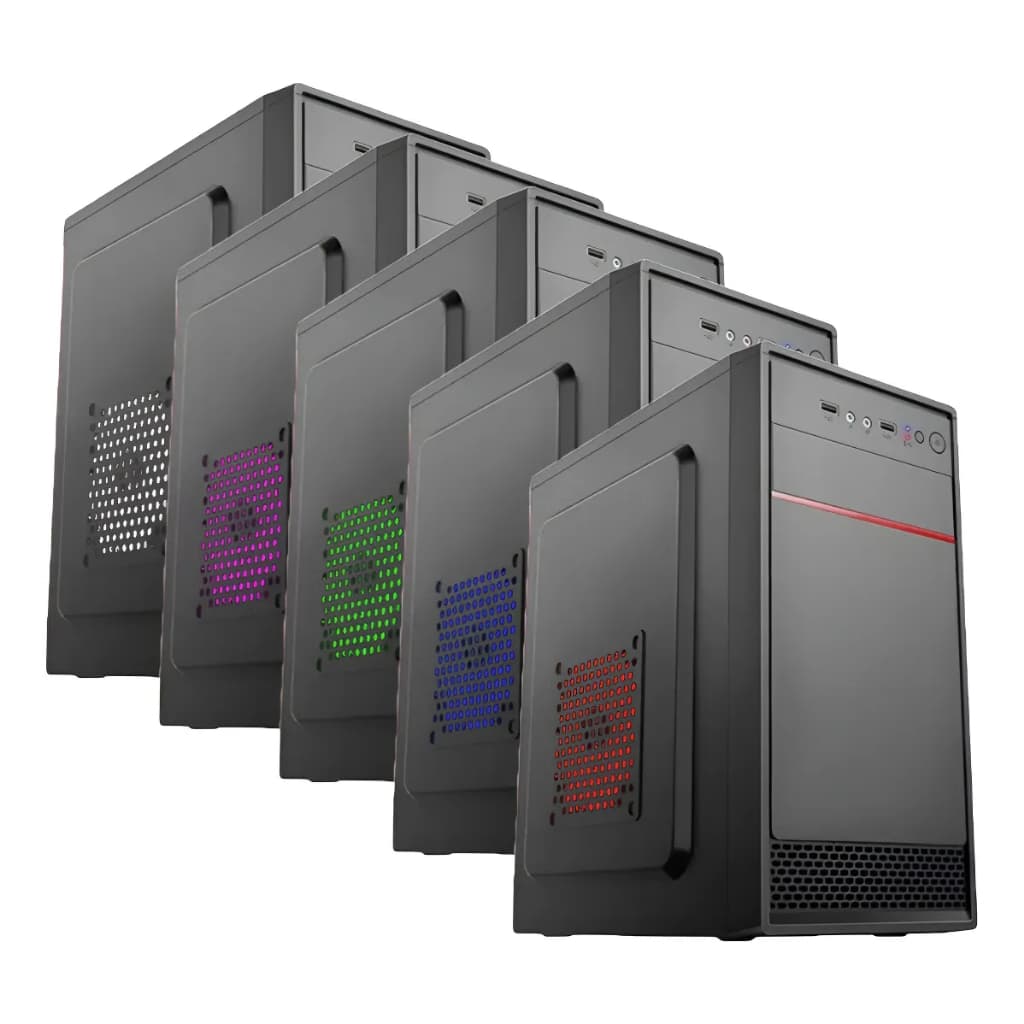 Gabinete Pc Micro Atx Xway 01127 Com Cooler Fan Led 120mm