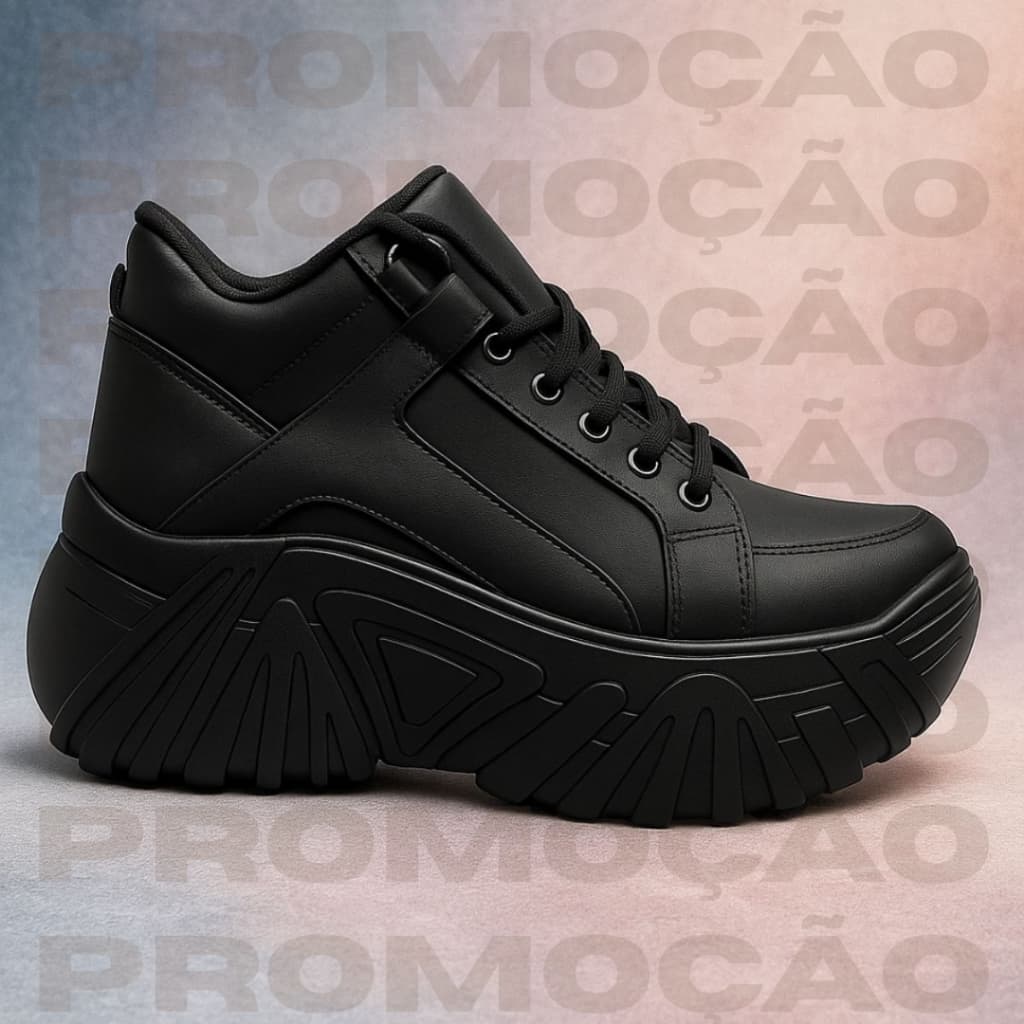 Tênis Feminino Plataforma Chunky Sneaker Sola Alta Tratorada Original Produto Oficial Promoção