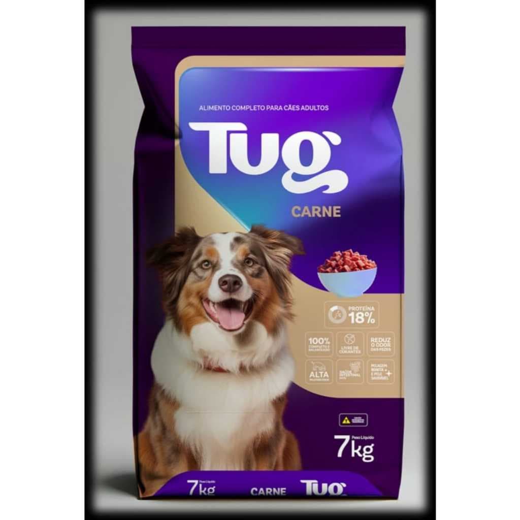 Ração Tug 7 kg sabor Carne