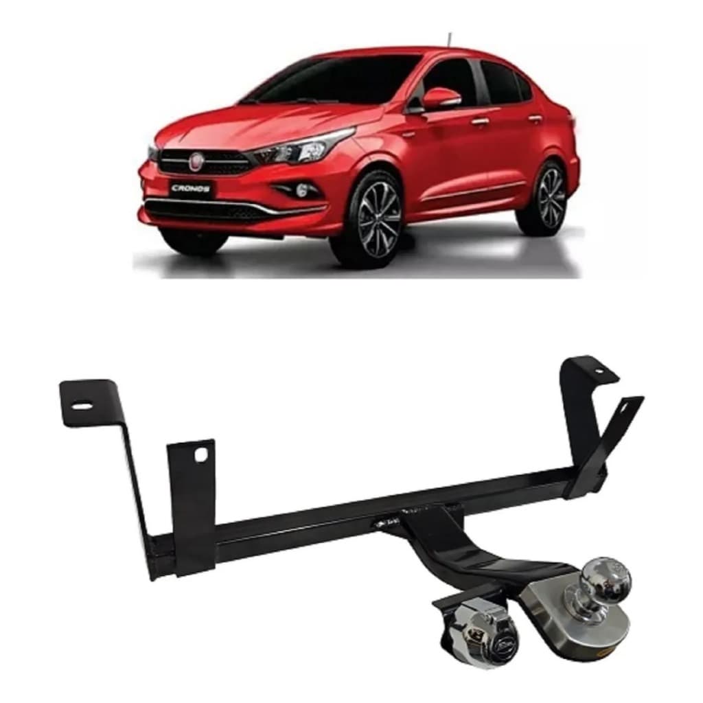 Engate Reboque Fixo Fiat Cronos 2018 até 2025 700kg