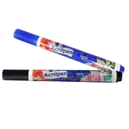MARCADOR CANETA PARA TECIDO ACRILPEN MARCADOR ACRILEX
