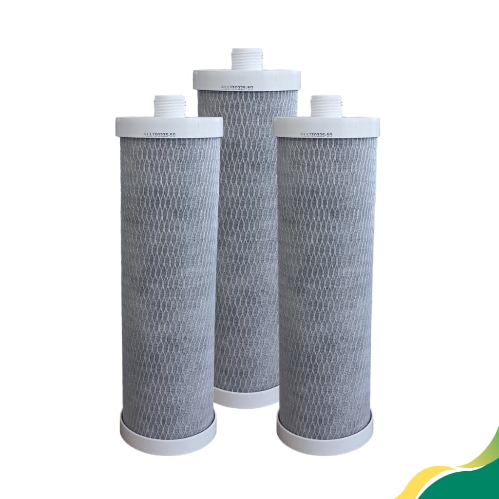3 Refis Para Filtro bebedouro compativel Com AP230 ponto de uso Carvão block Fabricado no Brasil