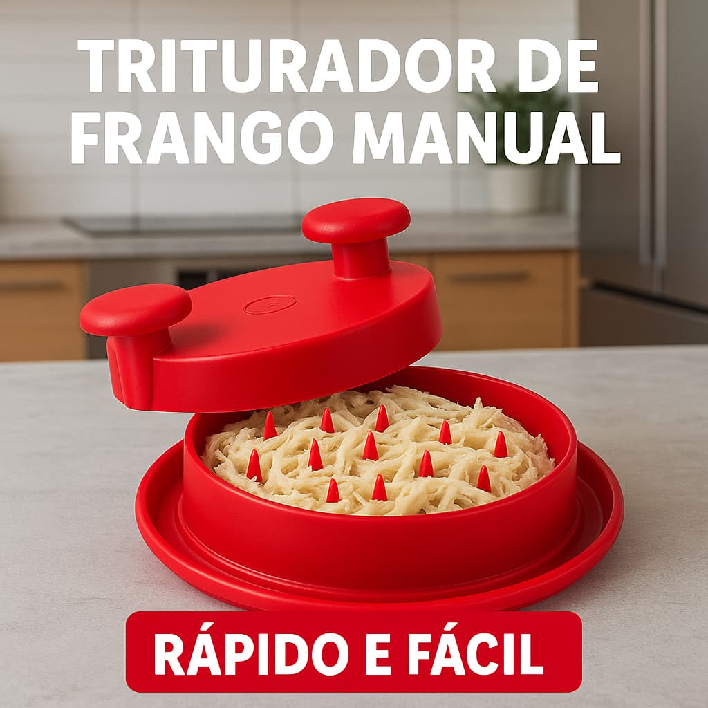 conjunto de  1 a 4 Unidades Triturador de Frango Manual Desfia Carne Rápido e Fácil Praticidade