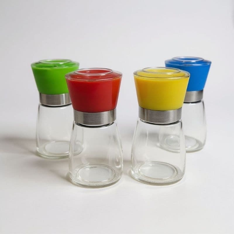 Moedor de Tempero Vidro 13,5 cm (color) - 150ml