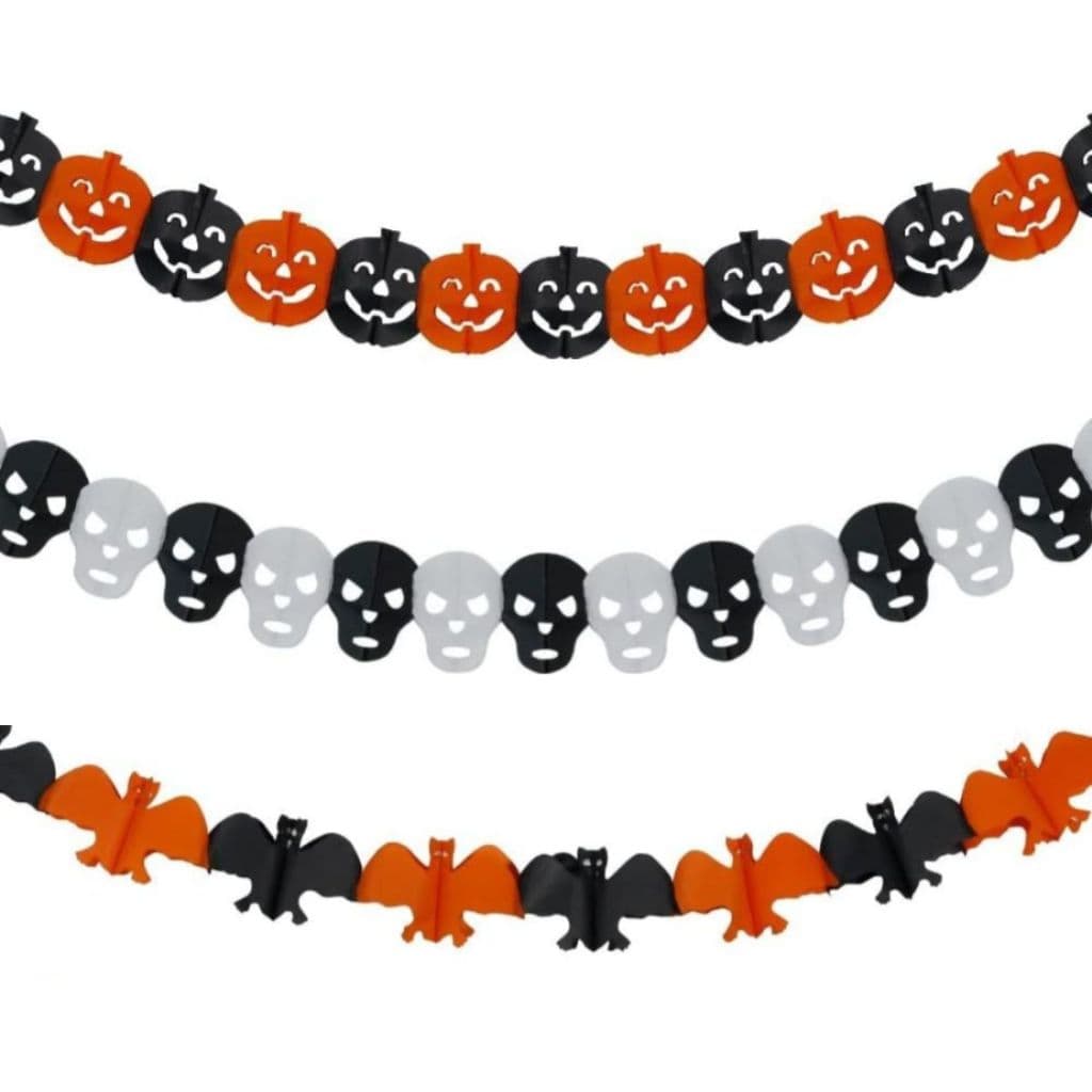 Varal De Papel Decorativo Halloween