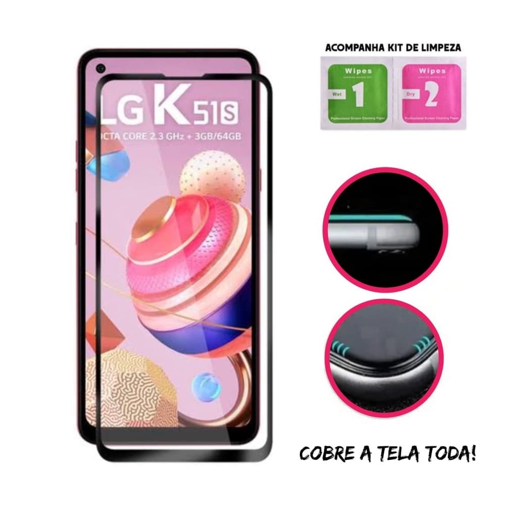 Película de Vidro 3D Celular LG