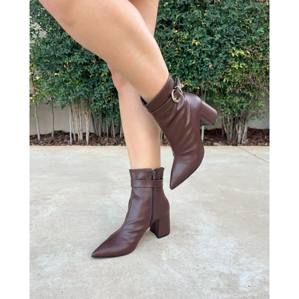 BOTA NAPA CAFÉ SALTO 6,5 CM