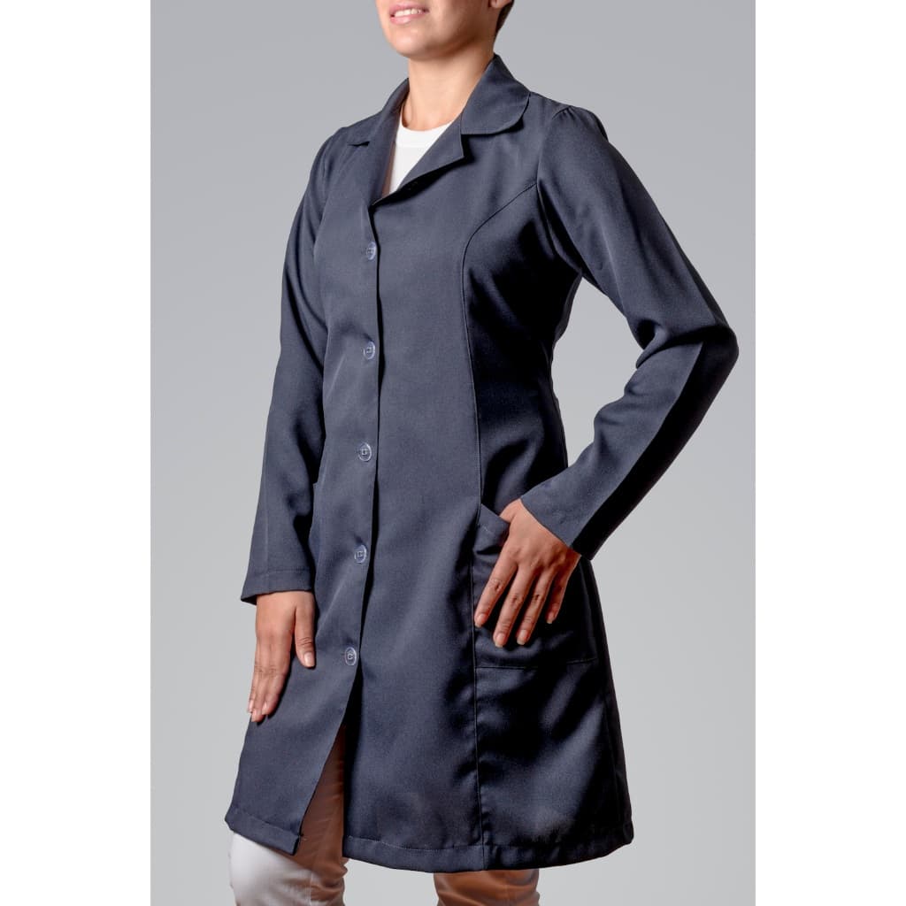 Jaleco feminino Gabardine Colorido Manga Longa